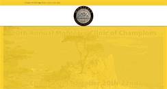 Desktop Screenshot of montereyclinicofchampions.com